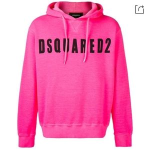 dsquared2 pink hoodie